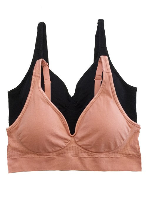 necessary bra ( rose ) - KISS AND MAKEUP