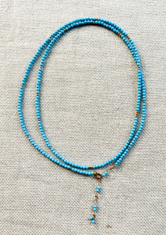 leia nova | turquoise - wrap bracelet