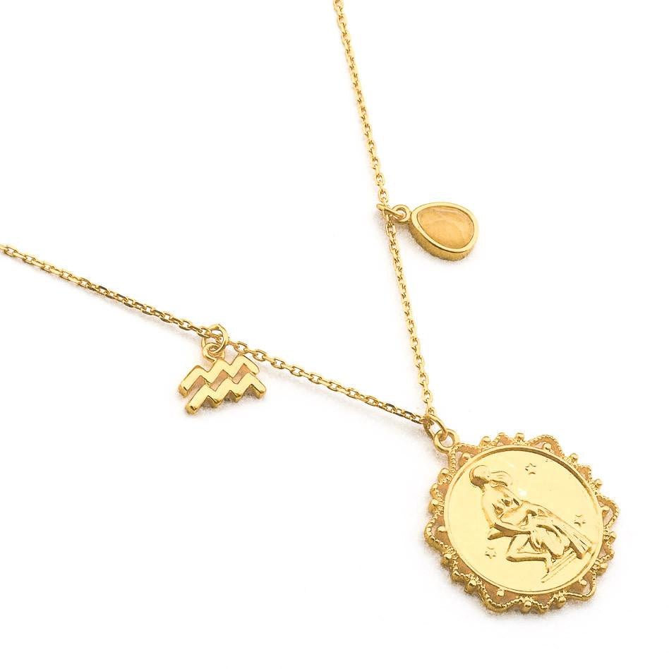 tai | zodiac charm - necklace - KISS AND MAKEUP