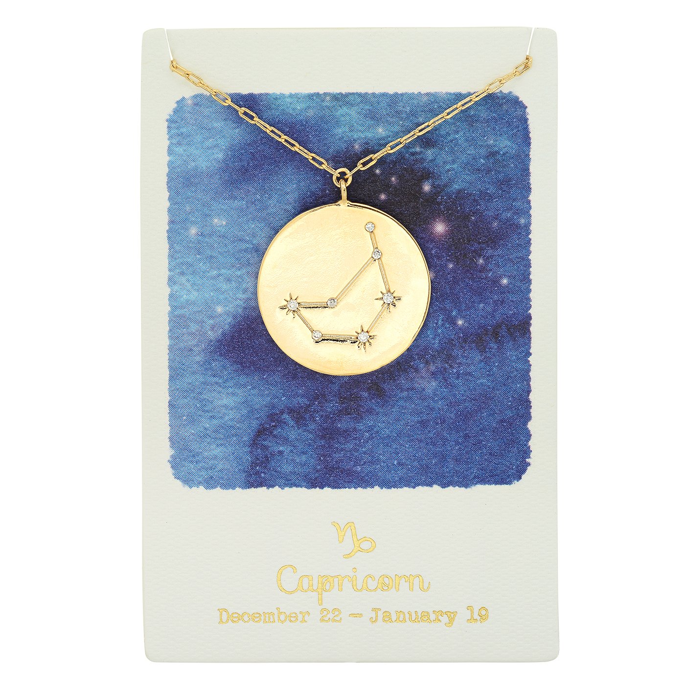 tai | zodiac coin - necklace - KISS AND MAKEUP