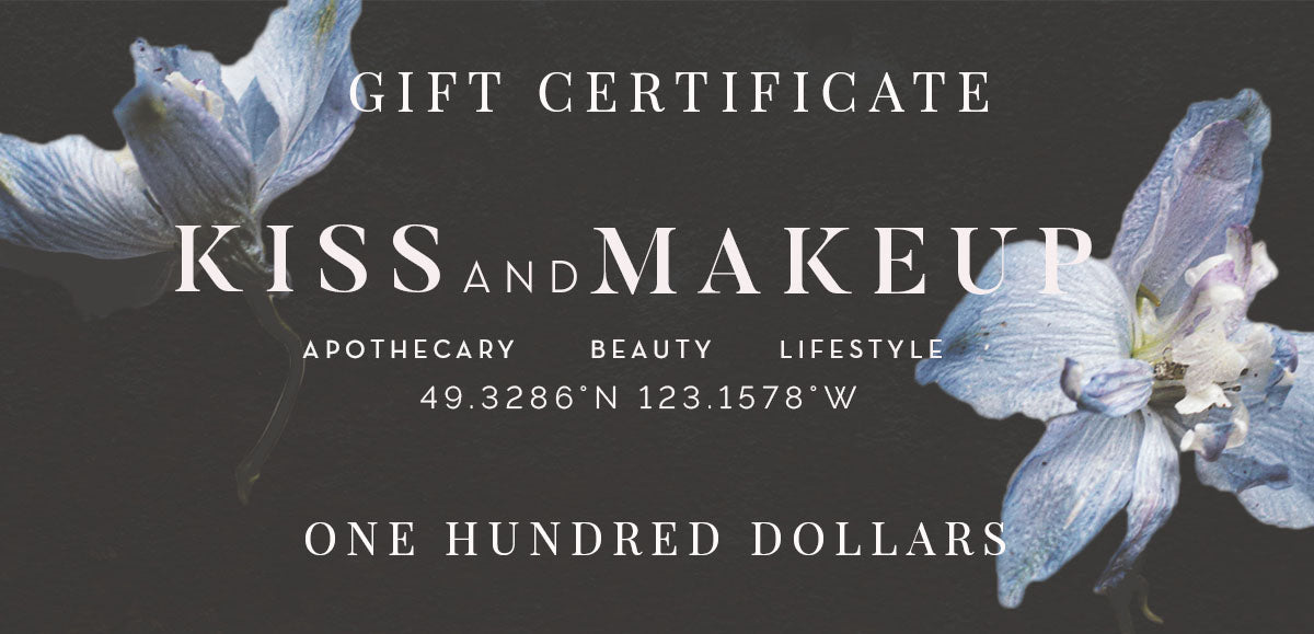 KISS + MAKEUP gift certificate - KISS AND MAKEUP