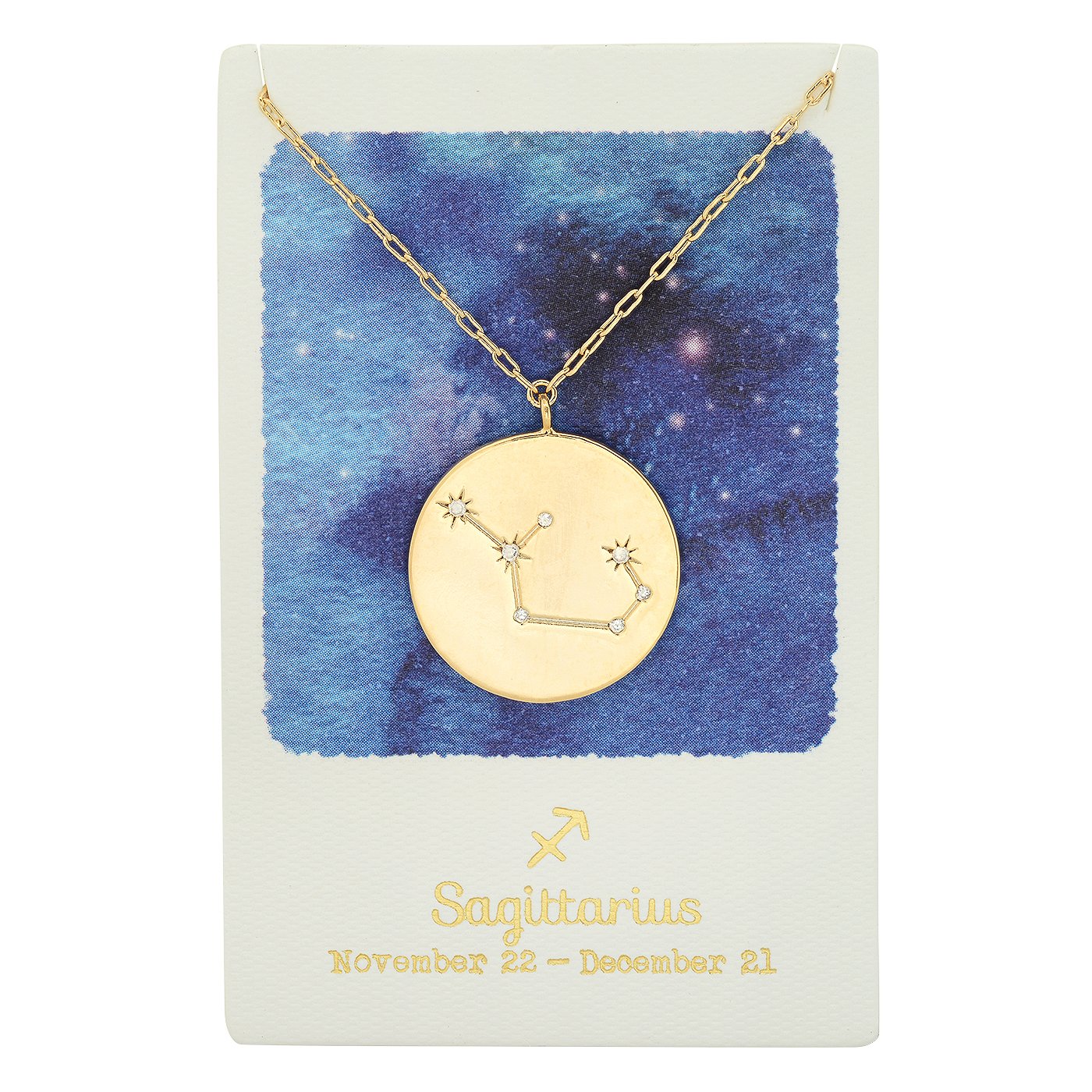 tai | zodiac coin - necklace - KISS AND MAKEUP