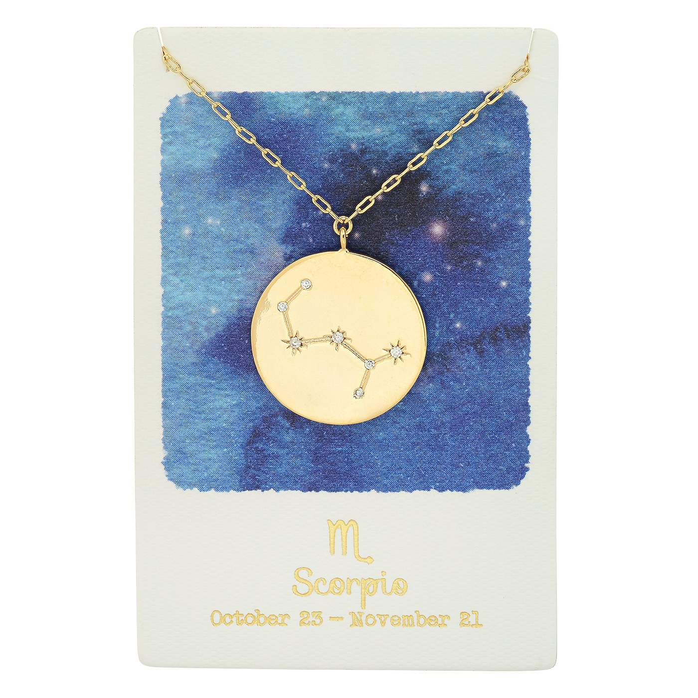 tai | zodiac coin - necklace - KISS AND MAKEUP