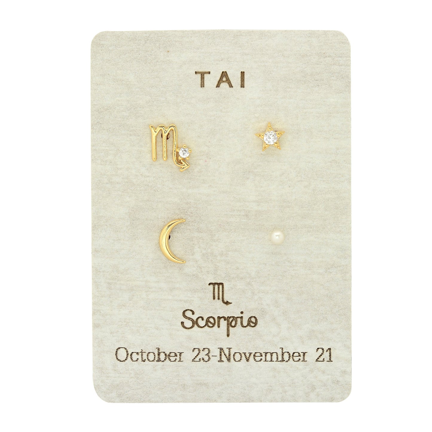 tai | constellaion - stud set - KISS AND MAKEUP