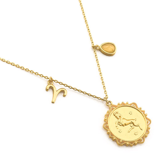 tai | zodiac charm - necklace - KISS AND MAKEUP