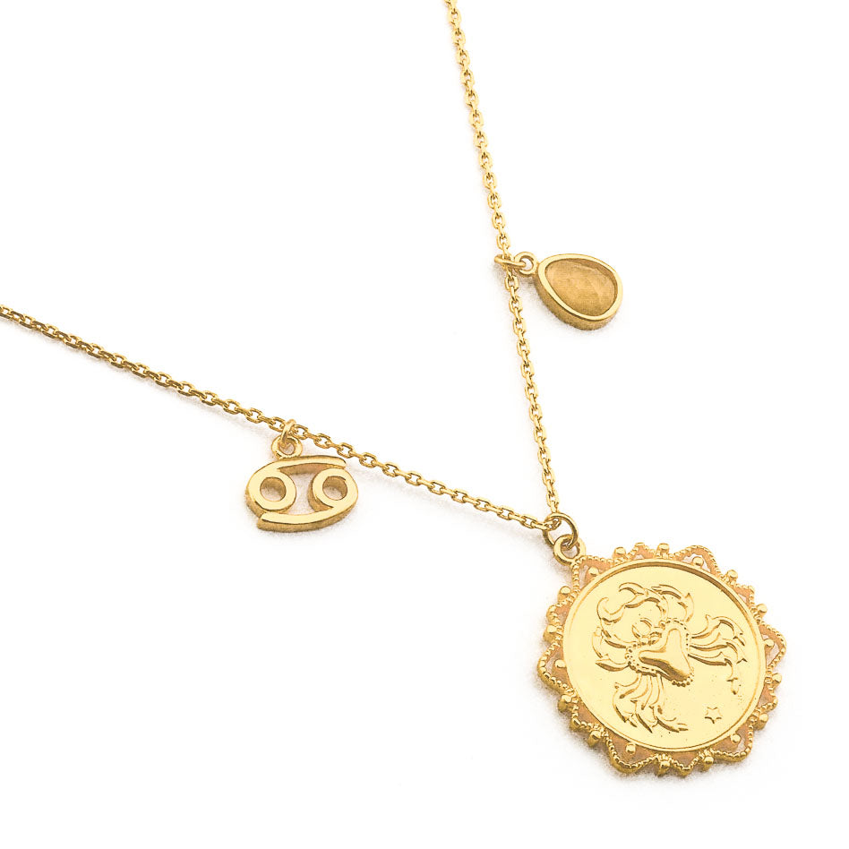 tai | zodiac charm - necklace - KISS AND MAKEUP