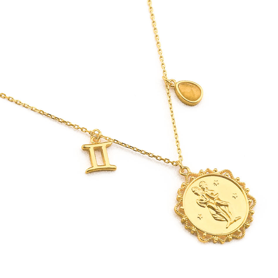 tai | zodiac charm - necklace - KISS AND MAKEUP