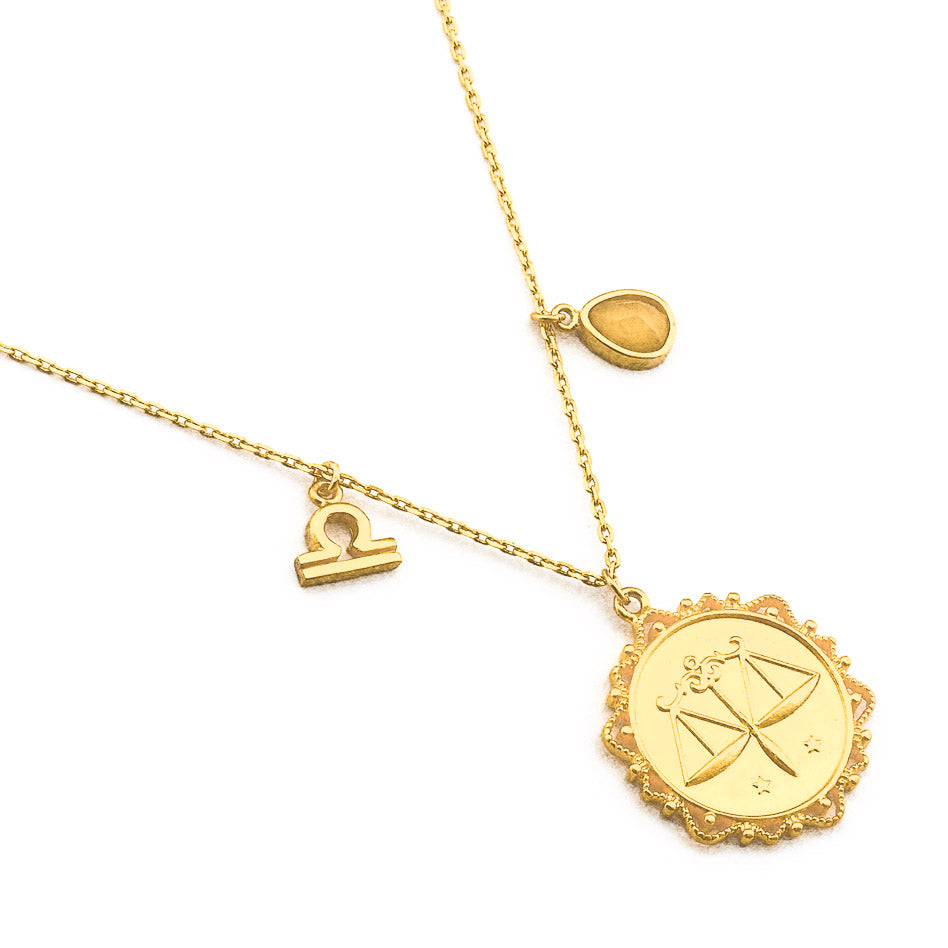 tai | zodiac charm - necklace - KISS AND MAKEUP
