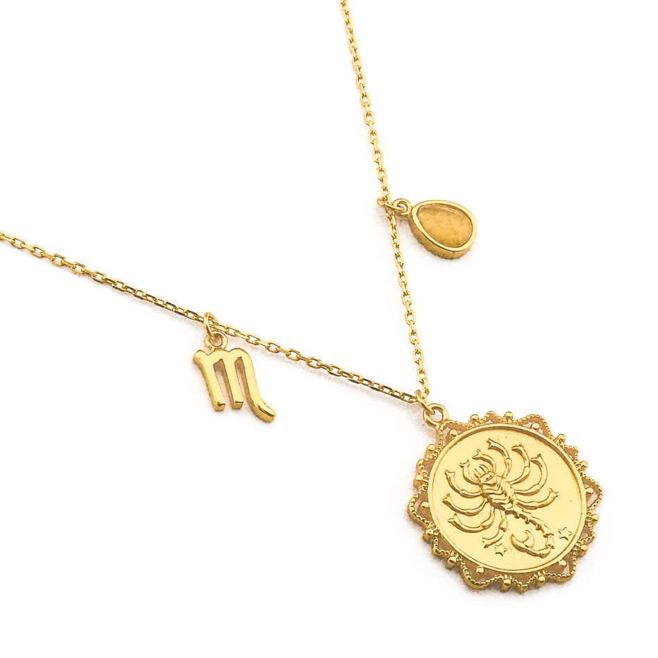 tai | zodiac charm - necklace - KISS AND MAKEUP