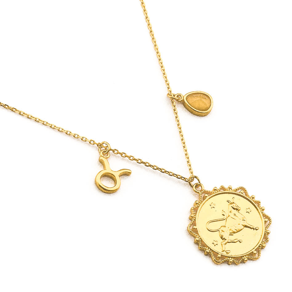 tai | zodiac charm - necklace - KISS AND MAKEUP