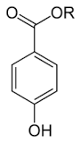 parabens - a controversial chemical compound.