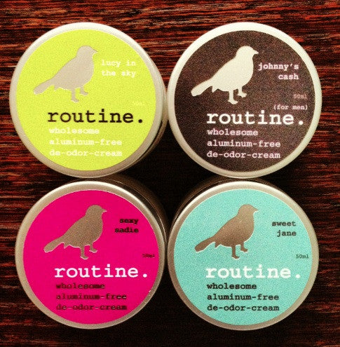 routine deodorant