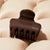 recycled plastic puffy cloud clip 1pc - chocolate - KISS AND MAKEUP