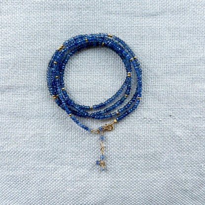 leia nova | iolite - wrap bracelet