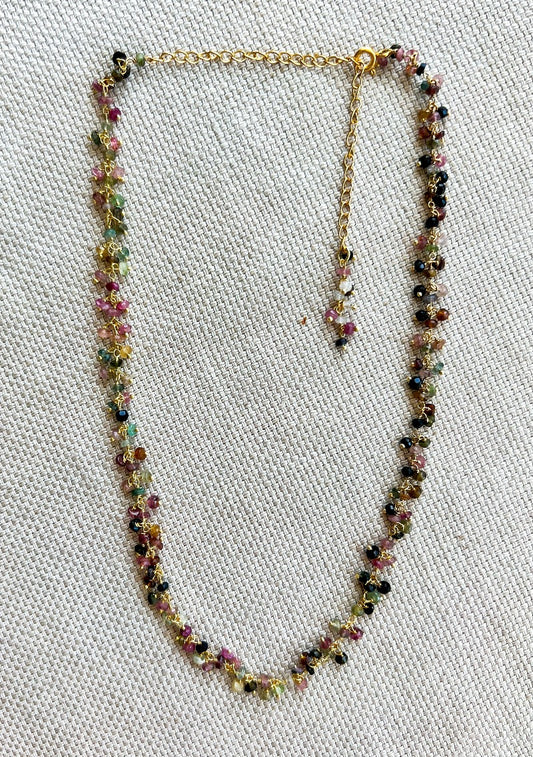 leia nova | tourmaline - multi-necklace