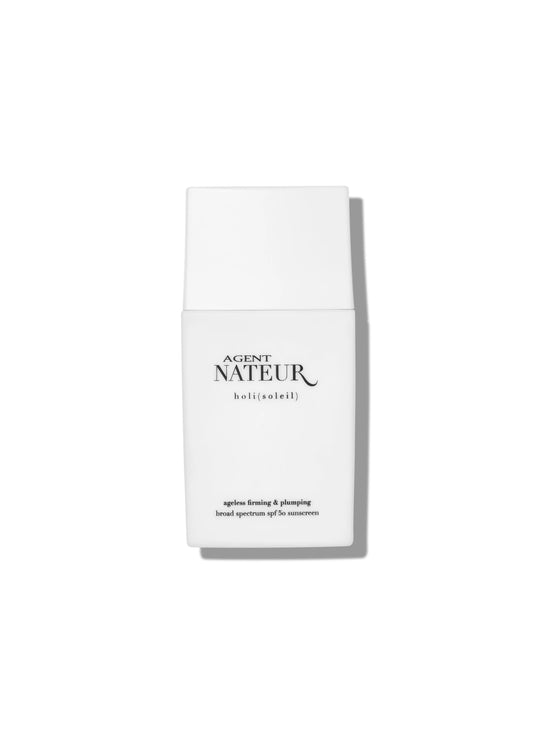 agent nateur | holi (soleil) firming & plumping mineral spf 50 sunscreen