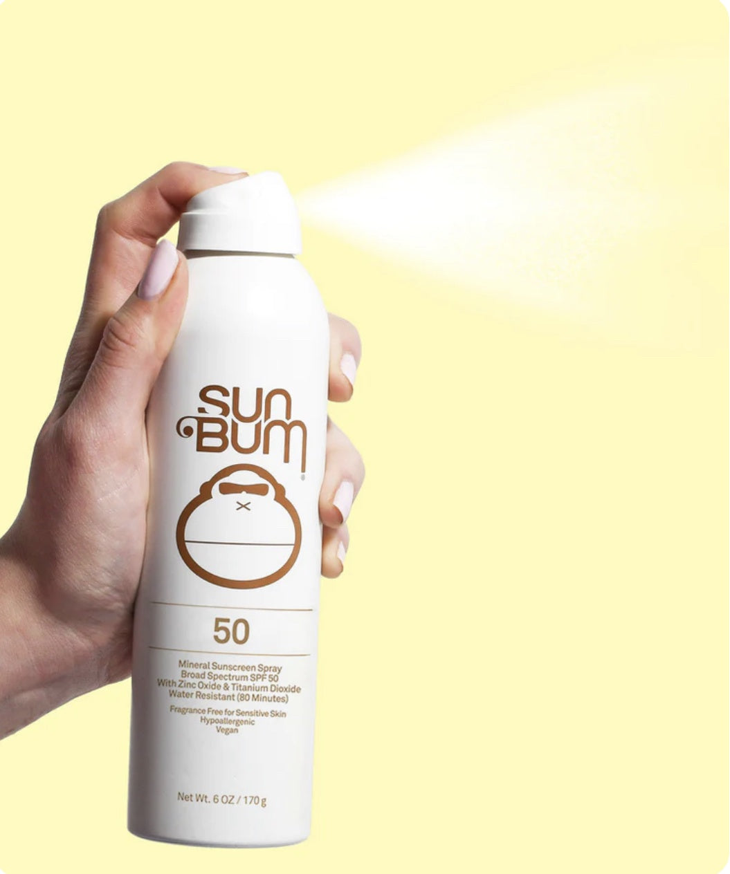 sun bum | SPF 50 - mineral sunscreen spray - KISS AND MAKEUP