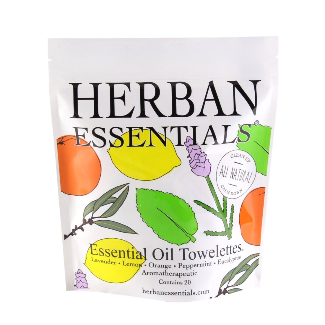 herban essentials - mixed towelettes - KISS AND MAKEUP