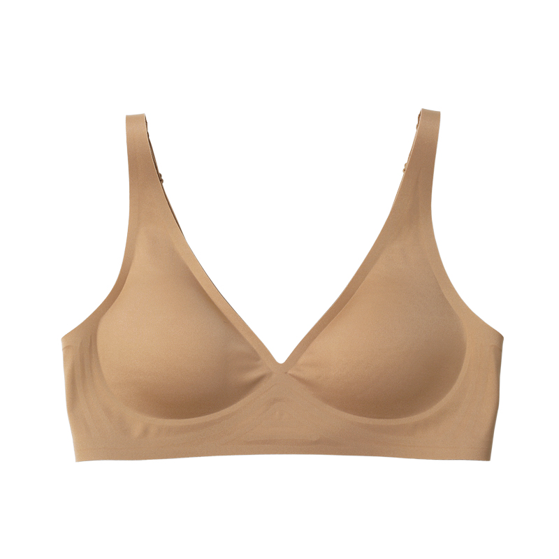 everyday - v-neck bra ( tan )