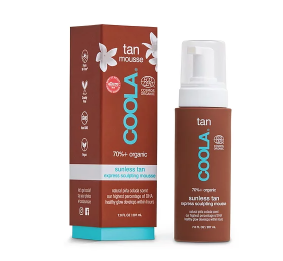 coola I sunless tan express sculpting mousse - KISS AND MAKEUP