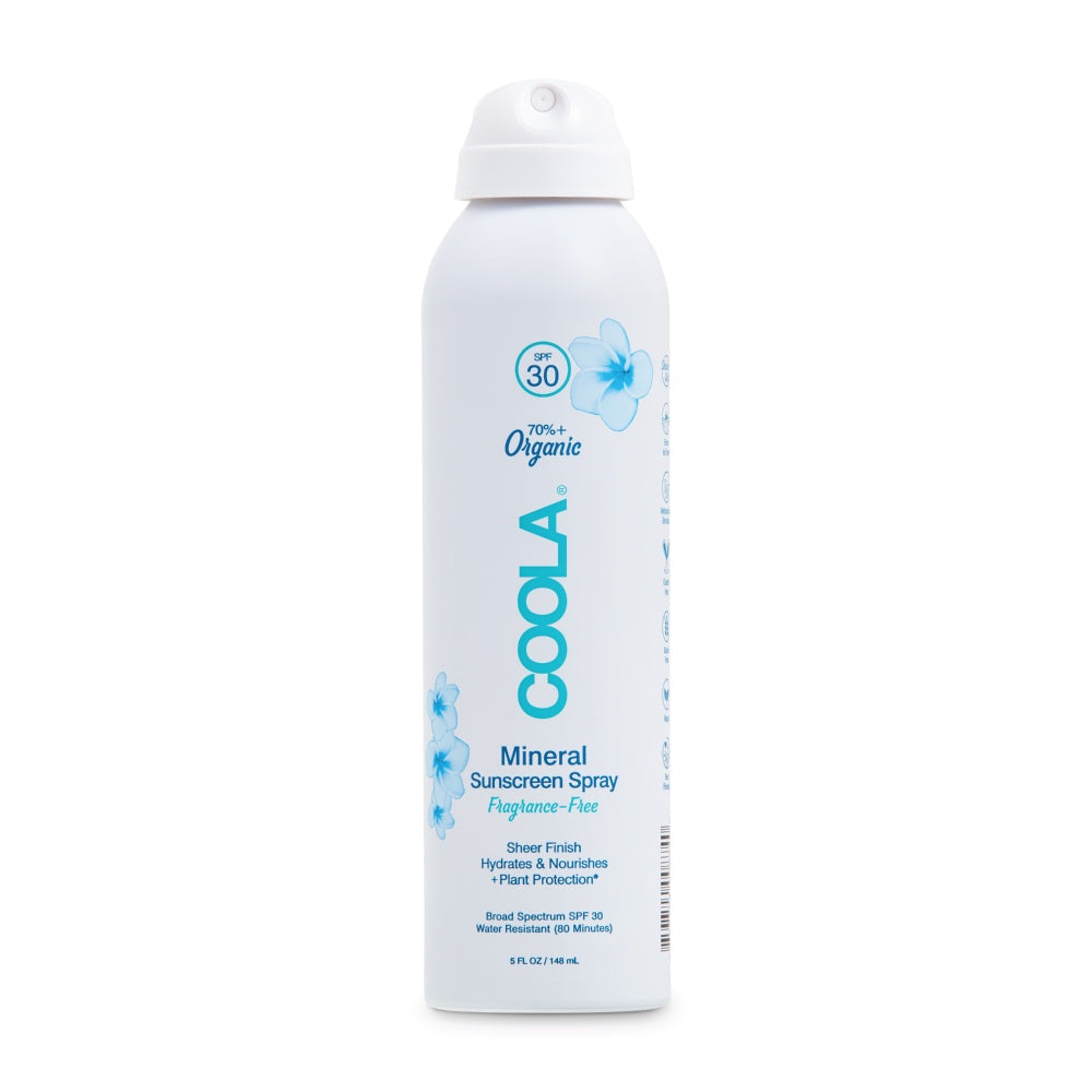 coola I mineral SPF30 fragrance free body spray - KISS AND MAKEUP