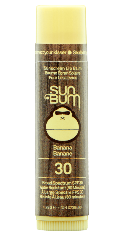 sun bum | lip balm SPF 30 banana - KISS AND MAKEUP