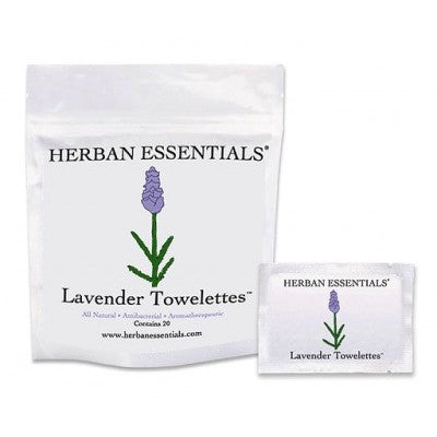 herban essentials - lavender towelettes - KISS AND MAKEUP